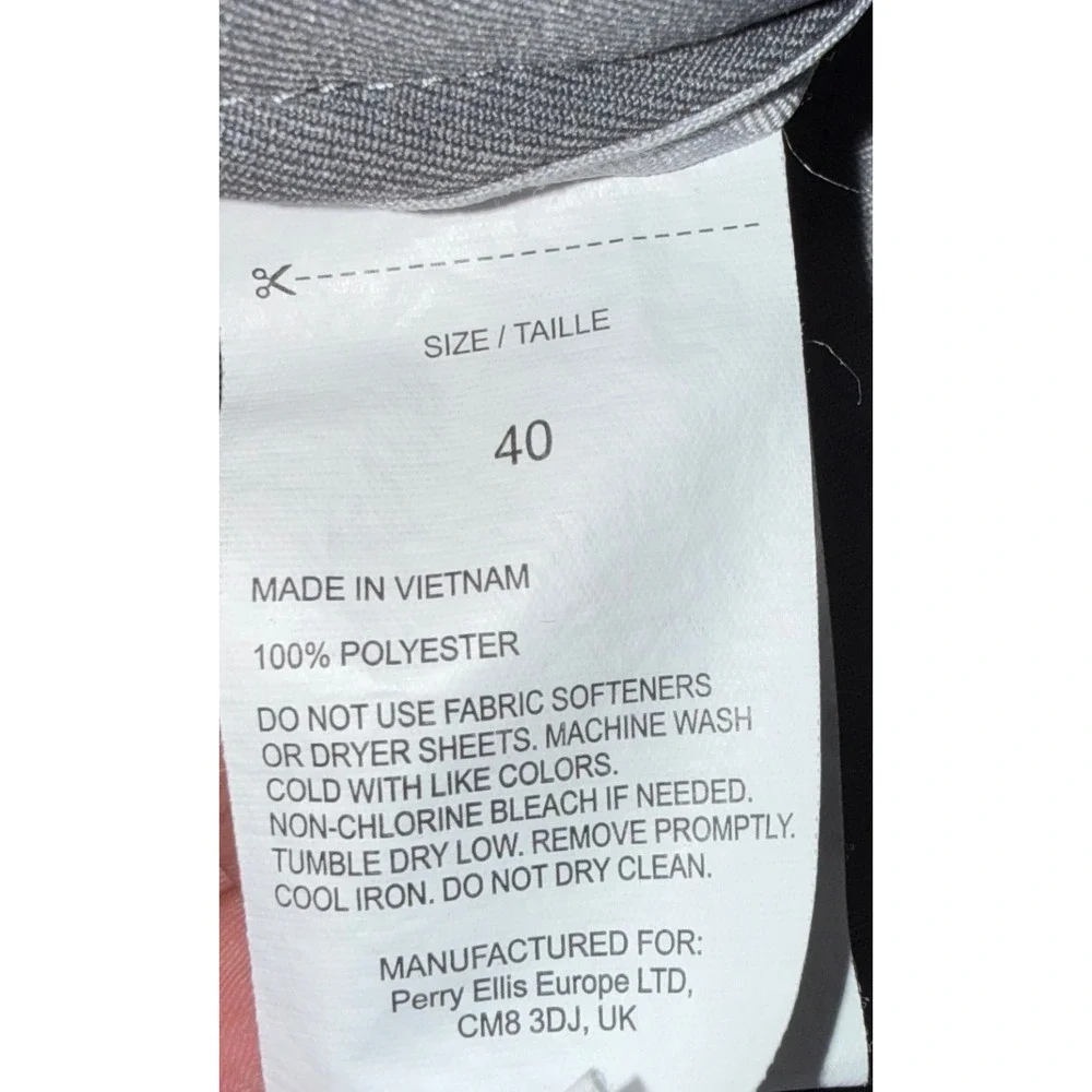 PGA‎ Tour Golf Shorts Men Size 40 Grey Flat Front Stretchy Moisture Wicking